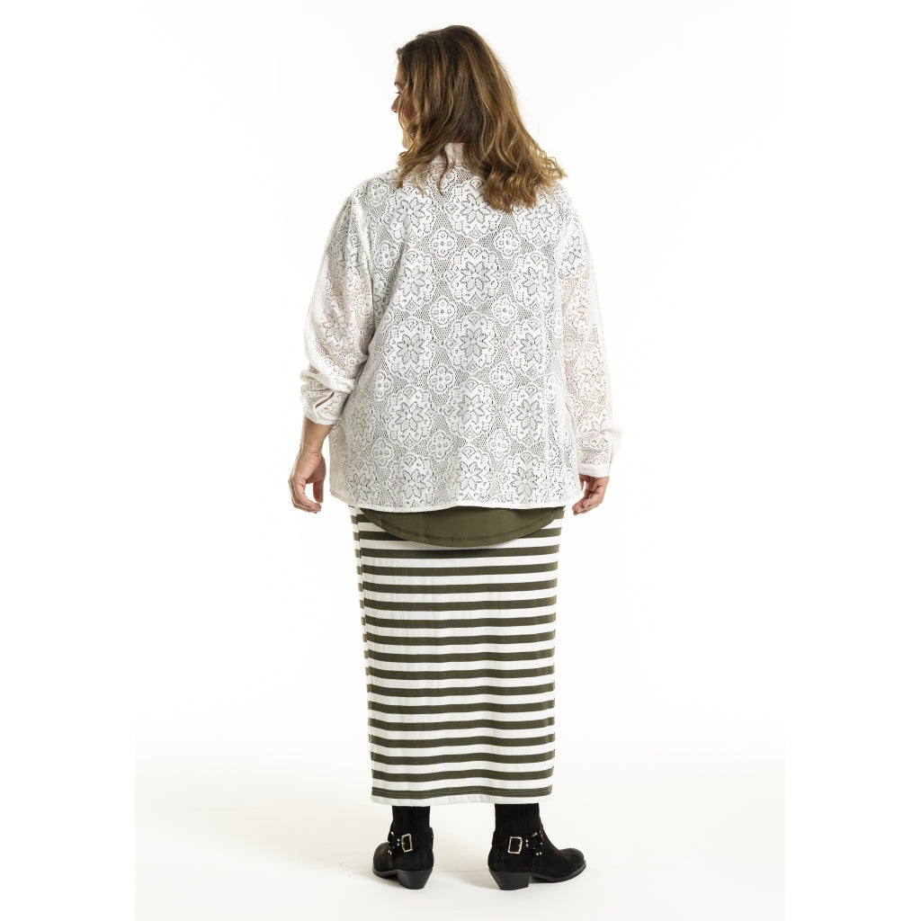 Gozzip Woman GMyra Lace Shirt Shirt White