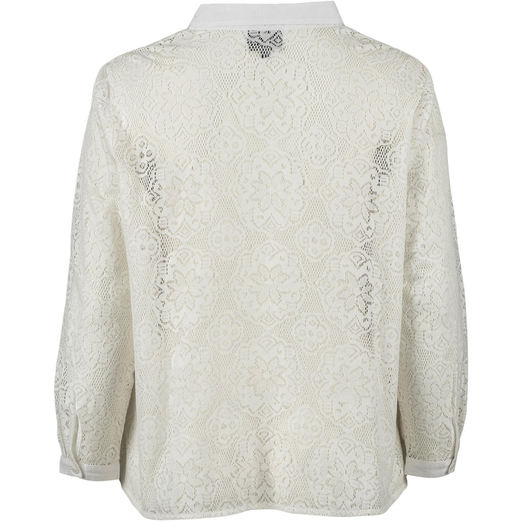 Gozzip Woman GMyra Lace Shirt Shirt White