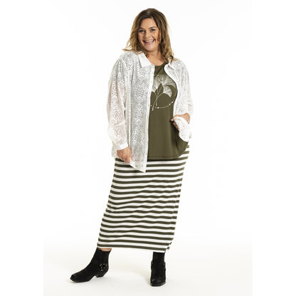 Gozzip Woman GMyra Lace Shirt Shirt White