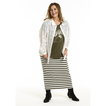 Gozzip Woman GMyra Lace Shirt Shirt White