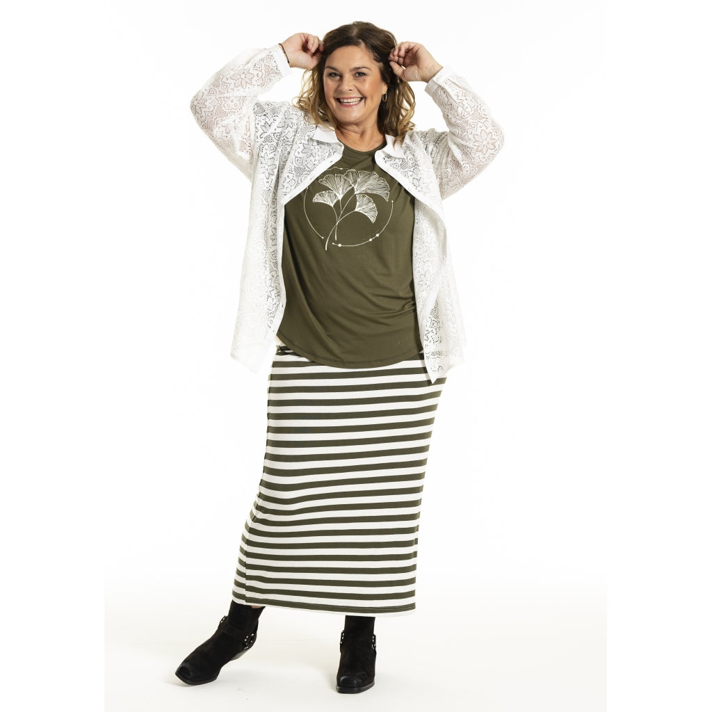 Gozzip Woman GMyra Lace Shirt Shirt White