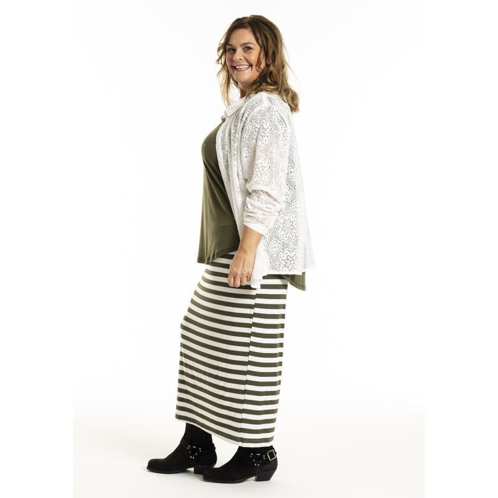 Gozzip Woman GMyra Lace Shirt Shirt White