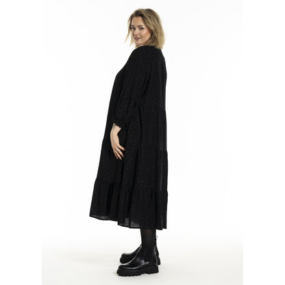 Gozzip Woman GNanna Dress Dress Black/Gold