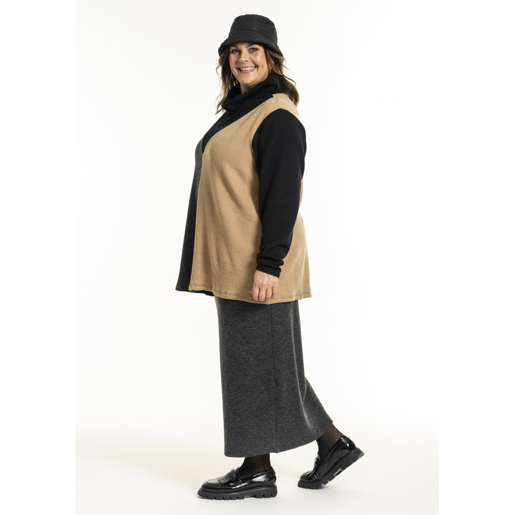 Gozzip Woman GPennie Skirt Skirt Grey Melange