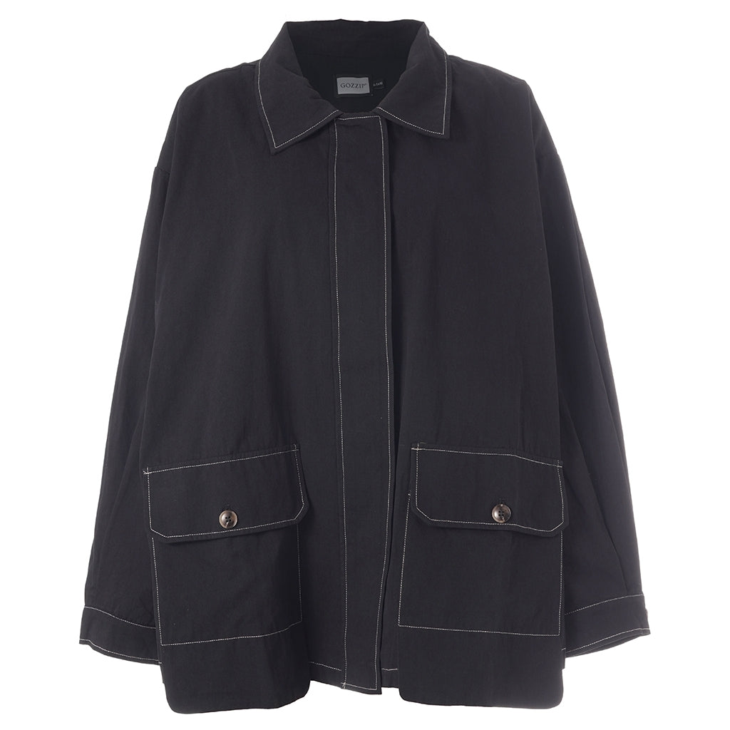 Gozzip Woman GPernille Jacket Jacket Black