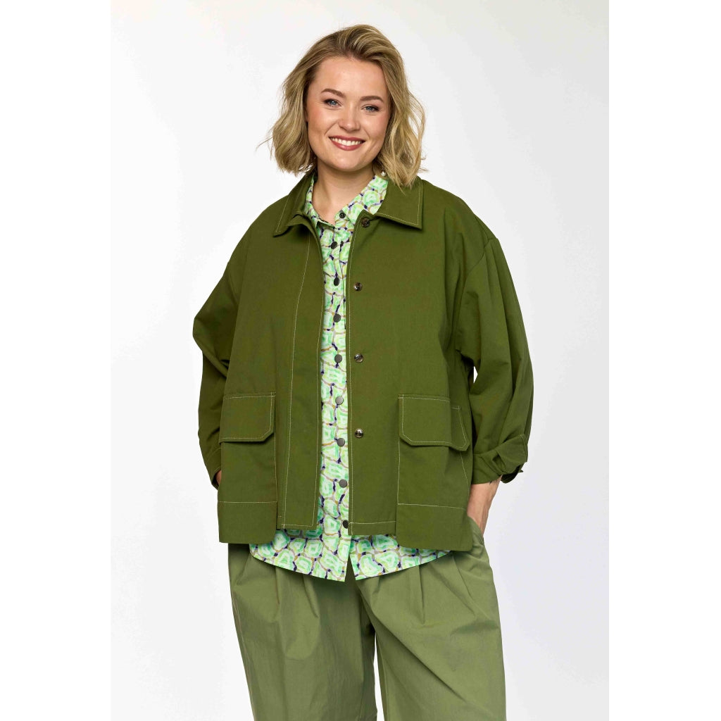 Gozzip Woman GPernille Jacket Jacket Green