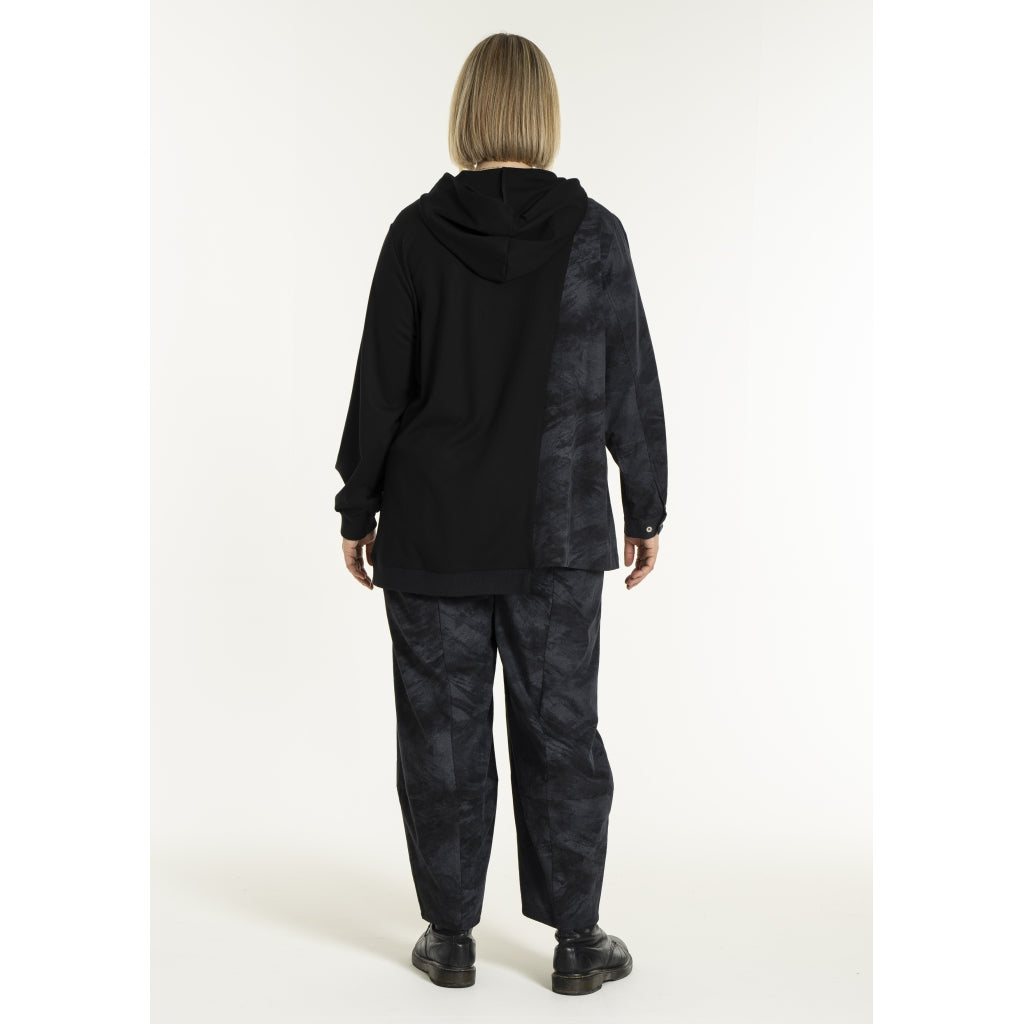 Gozzip Woman GRose Hoodie Hoodie Black