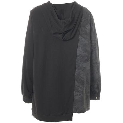 Gozzip Woman GRose Hoodie Hoodie Black