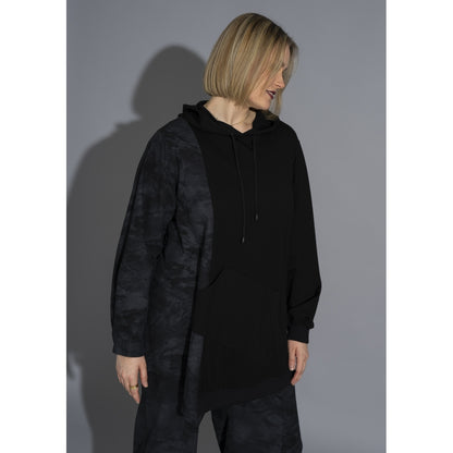 Gozzip Woman GRose Hoodie Hoodie Black