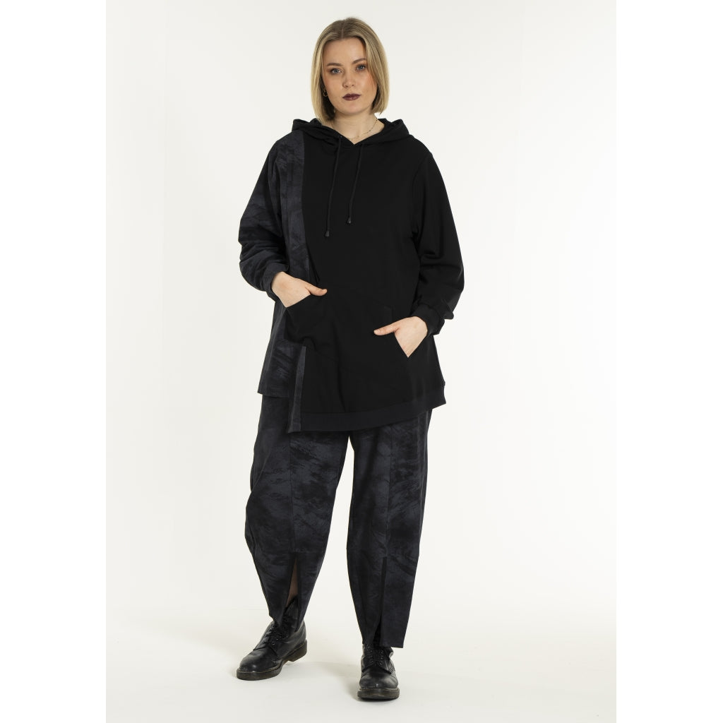 Gozzip Woman GRose Hoodie Hoodie Black