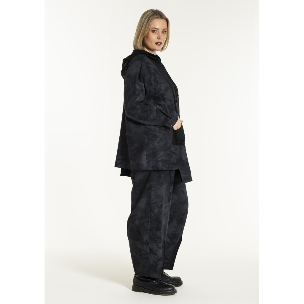 Gozzip Woman GRose Hoodie Hoodie Black