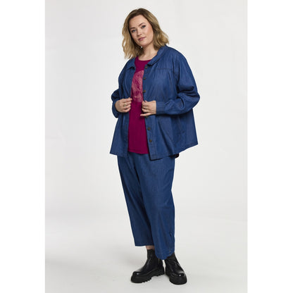 Gozzip Woman GSia DenimJacket Jacket Denim Blue