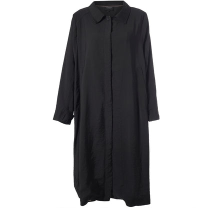 Gozzip Woman GSidsel Coat Long Coat Black