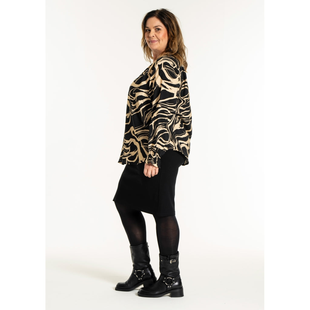 Gozzip Woman GSofia Blouse Blouse Black/Latte