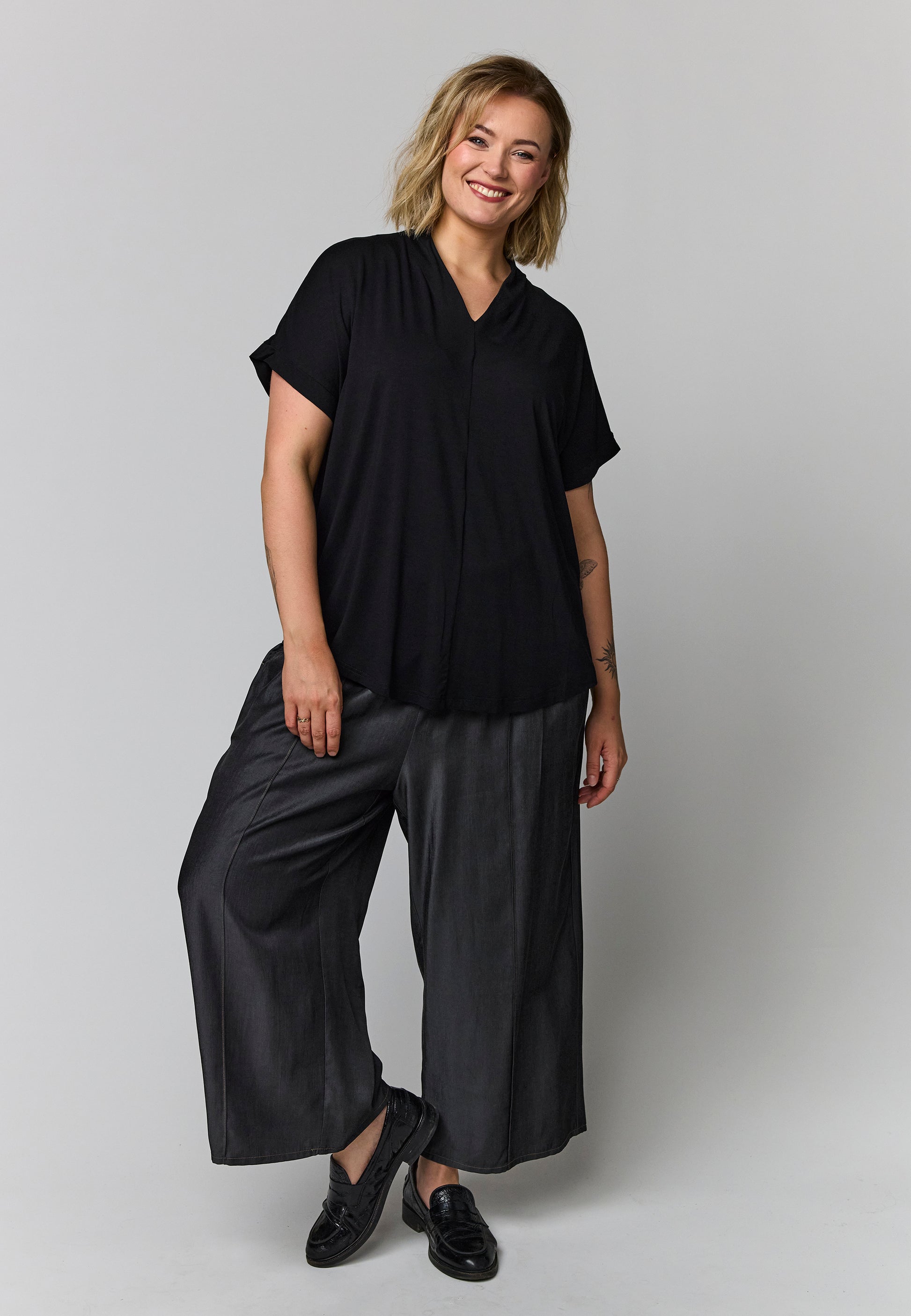 Gozzip Woman GTalia Blouse Blouse Black