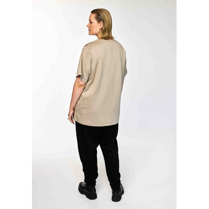 Gozzip Woman GTine T-shirt with print T-Shirt Sand