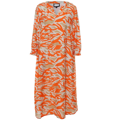 Gozzip Woman GValdis Dress Dress Coral-Beige