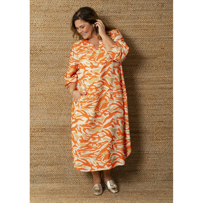 Gozzip Woman GValdis Dress Dress Coral-Beige