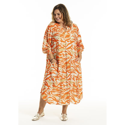 Gozzip Woman GValdis Dress Dress Coral-Beige