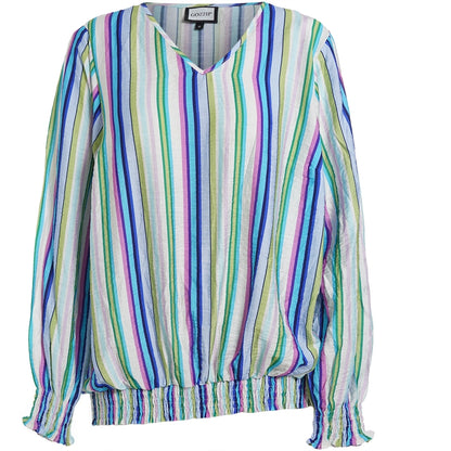 Gozzip Woman GVera Blouse Blouse Green Print