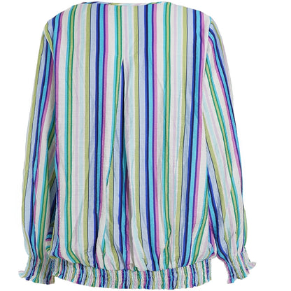 Gozzip Woman GVera Blouse Blouse Green Print