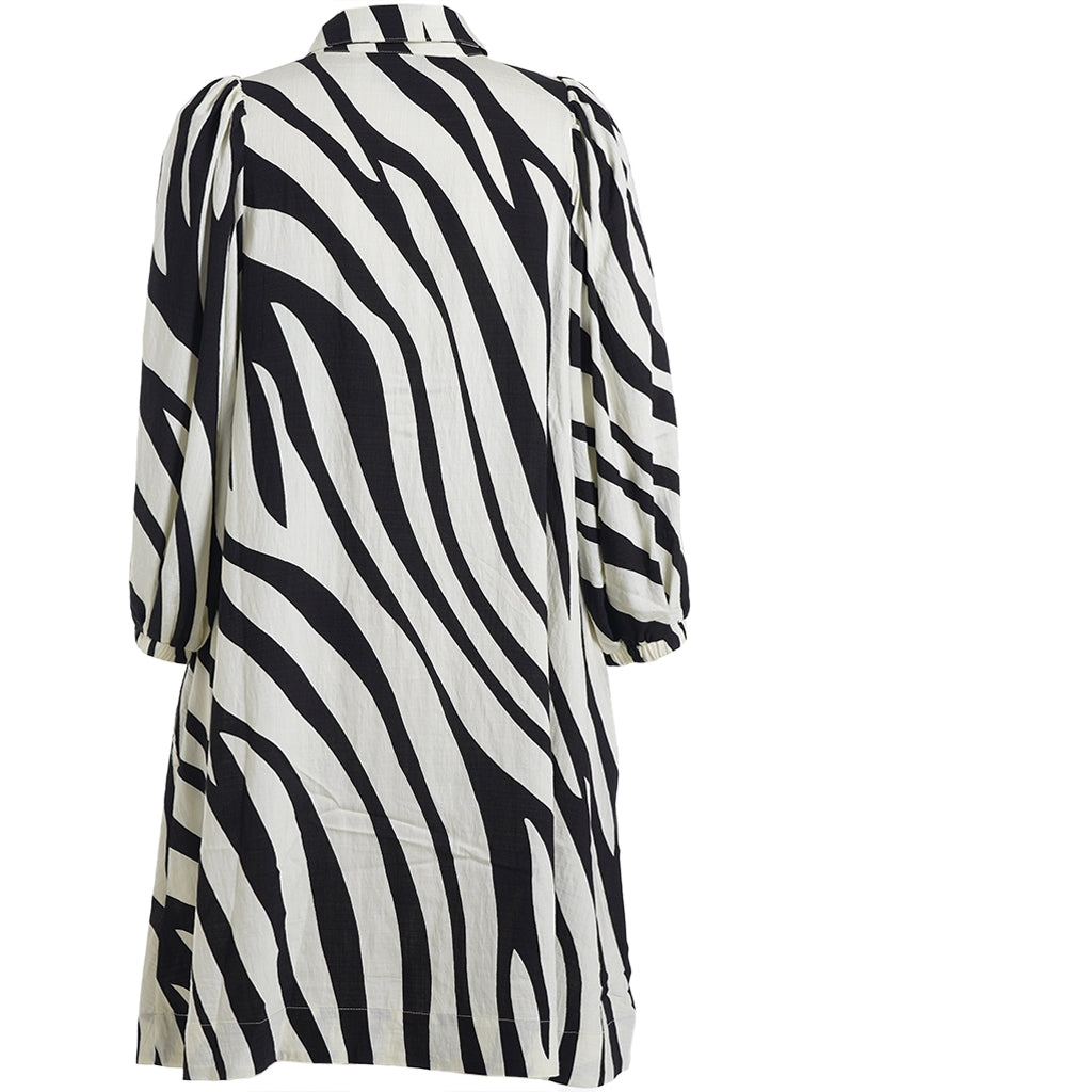 Gozzip Woman GWilma Dress Dress Black/Offwhite