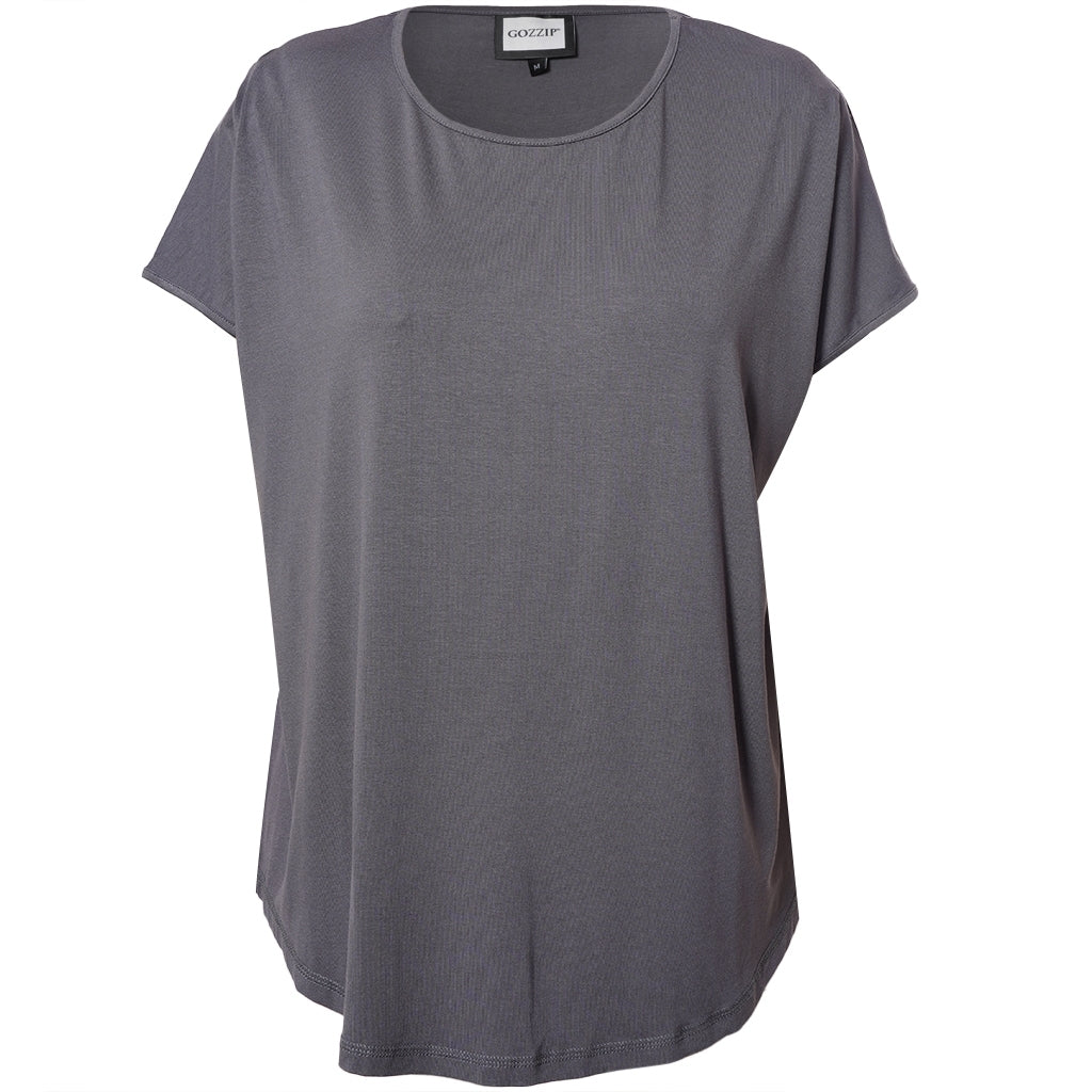 Gozzip Woman Gitte T-shirt T-Shirt Charcoal