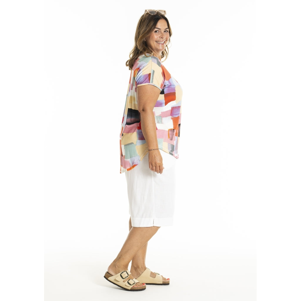 Gozzip Woman Gitte T-shirt with print T-Shirt Multi color print