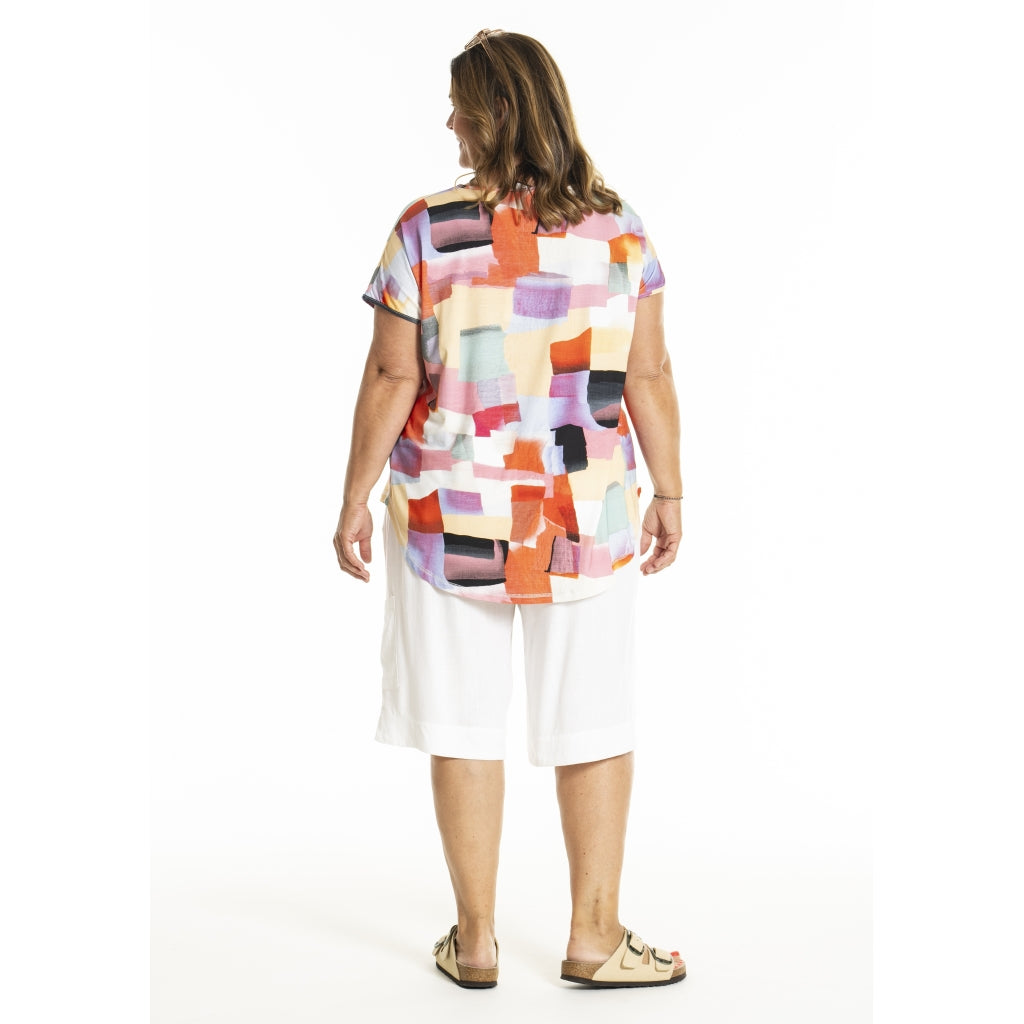 Gozzip Woman Gitte T-shirt with print T-Shirt Multi color print