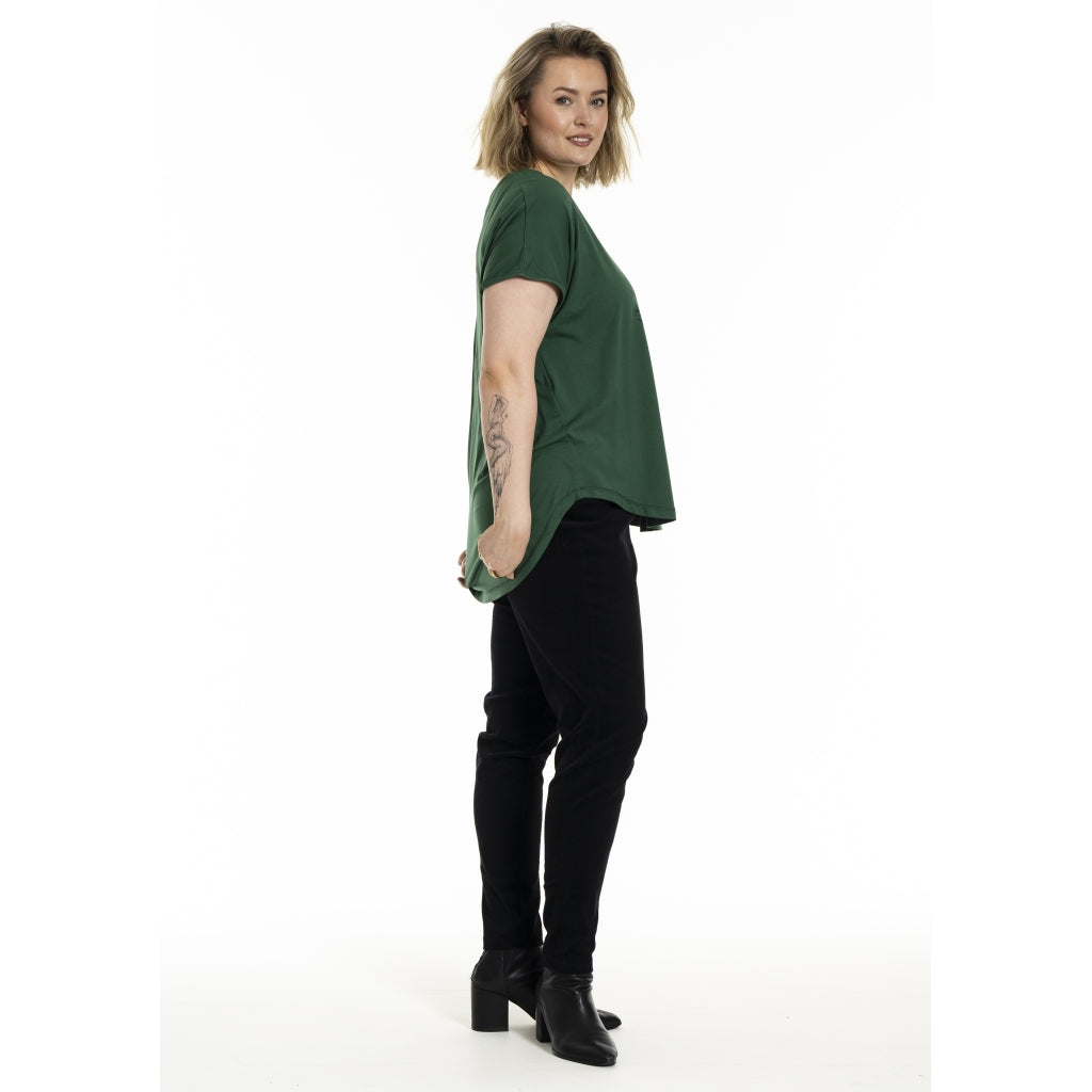 Gozzip Woman Gitte T-shirt with print T-Shirt Green