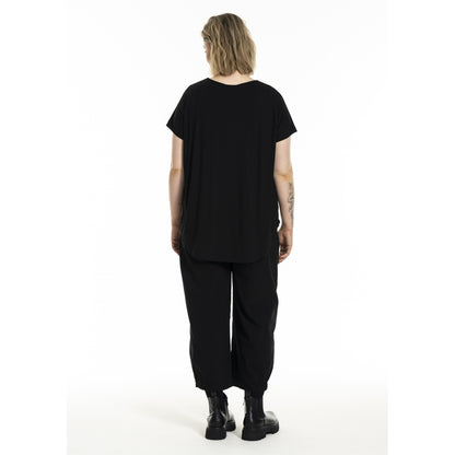 Gozzip Woman Gitte T-shirt with print T-Shirt Black