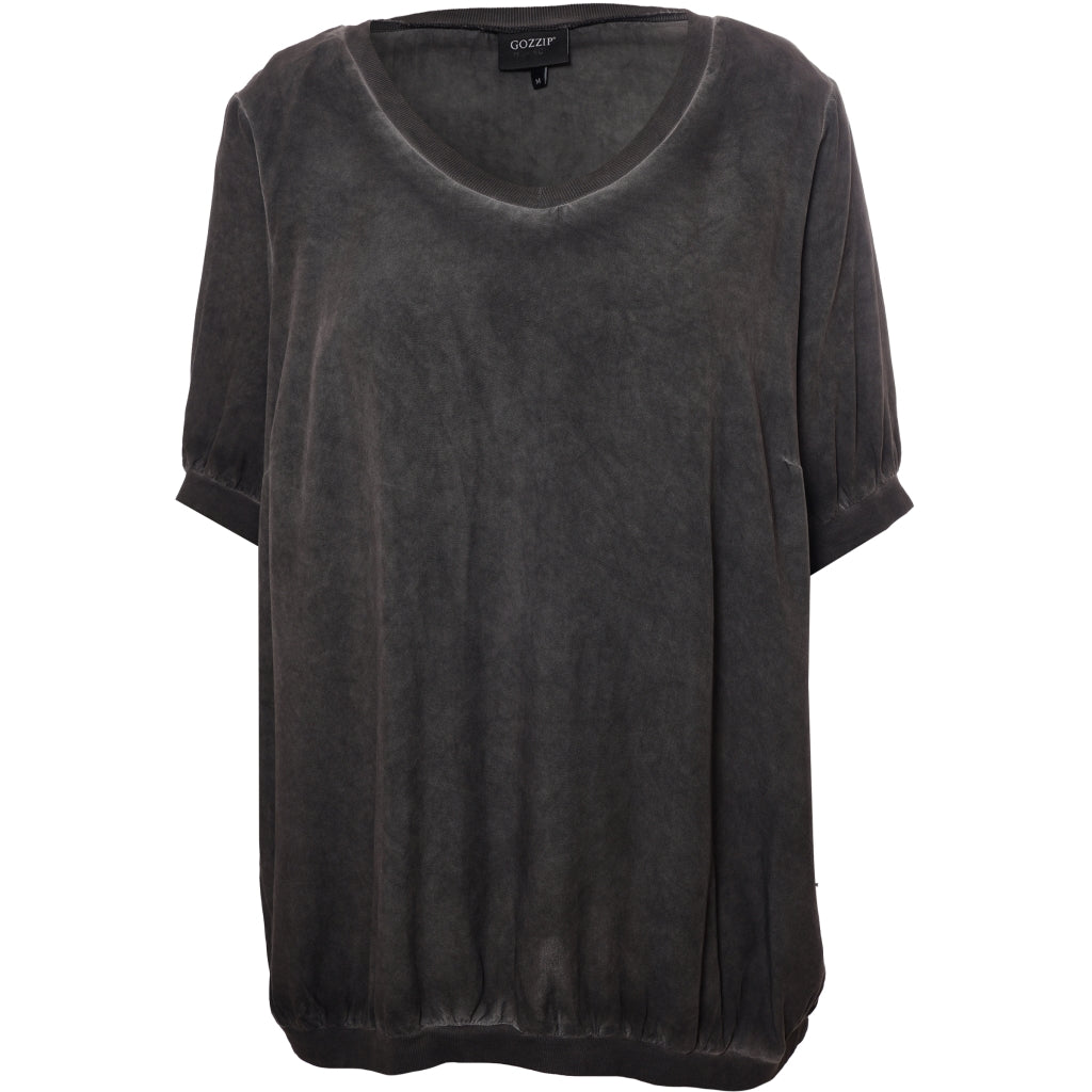 Gozzip Woman Glena Blouse Blouse Washed black