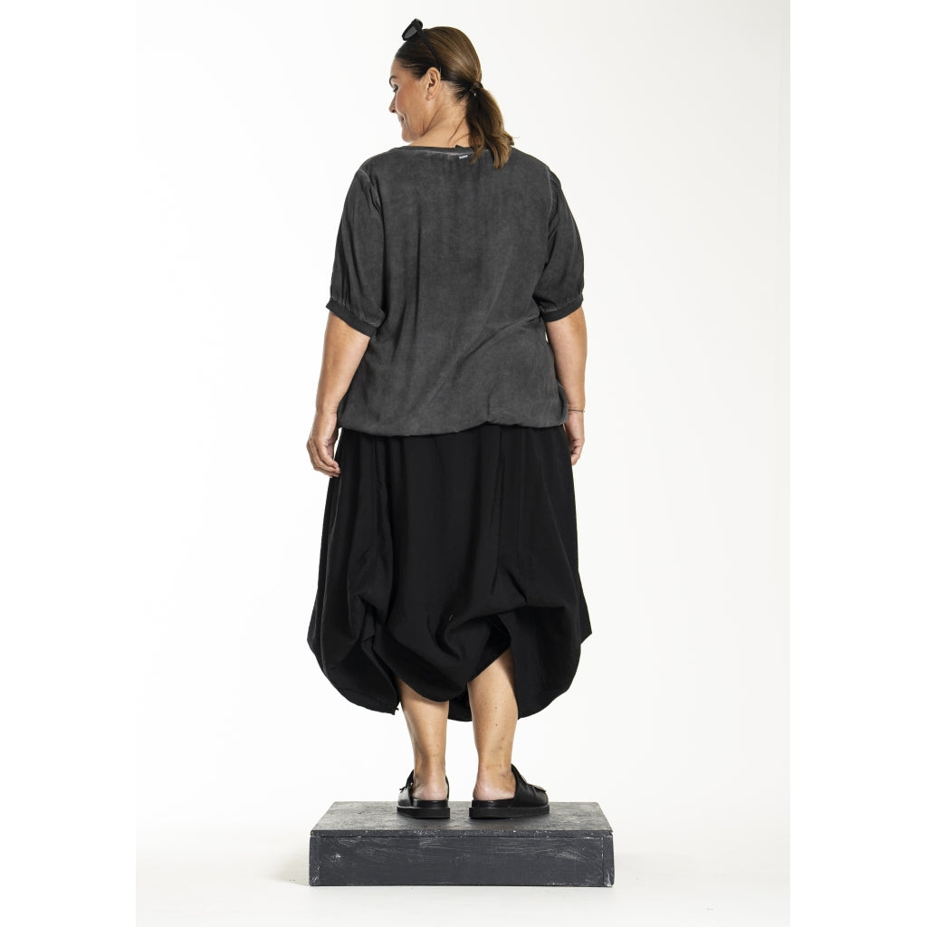 Gozzip Woman Glena Blouse Blouse Washed black