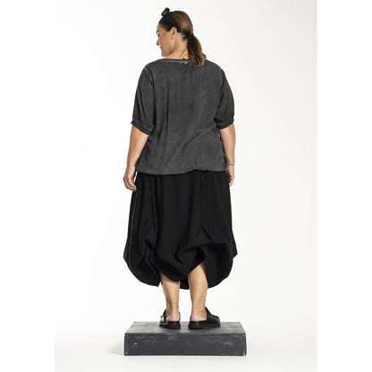 Gozzip Woman Glena Blouse Blouse Washed black