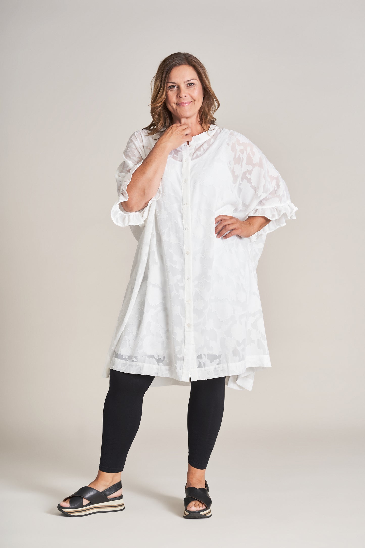 Gozzip Woman Jane Leggings - Flere farver Leggings Black