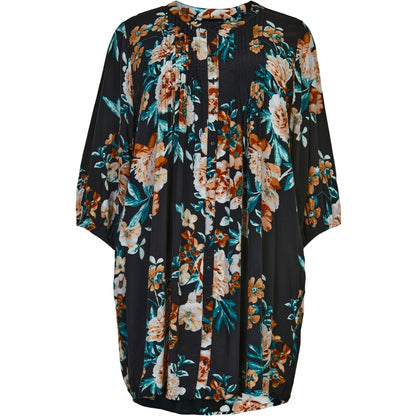 Gozzip Woman Johanne Shirt Tunic Shirt Tunic Black printed