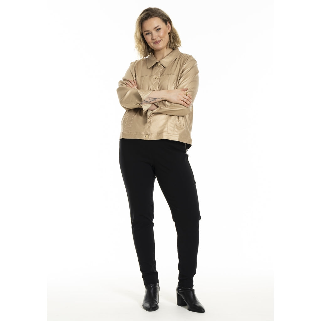 Gozzip Woman Monika Short jacket Short Jacket Mat gold