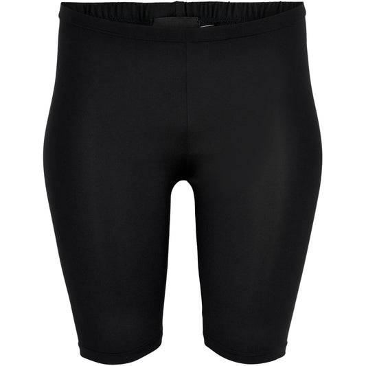 Gozzip Woman Rosa Biker Shorts without lace Biker Shorts Black